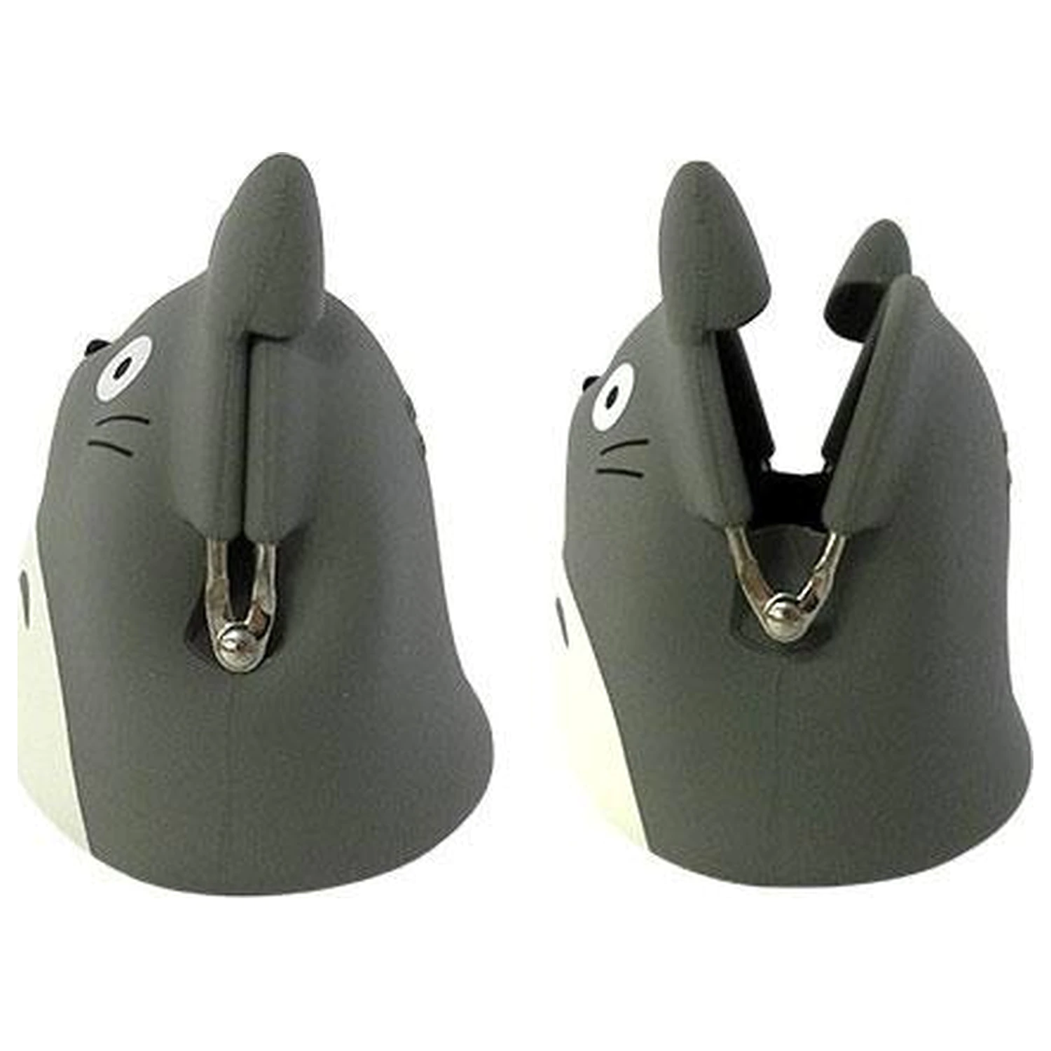 My Neighbor Totoro Mini Portofel de monede din silicon Totoro grey 9 cm poza produsului
