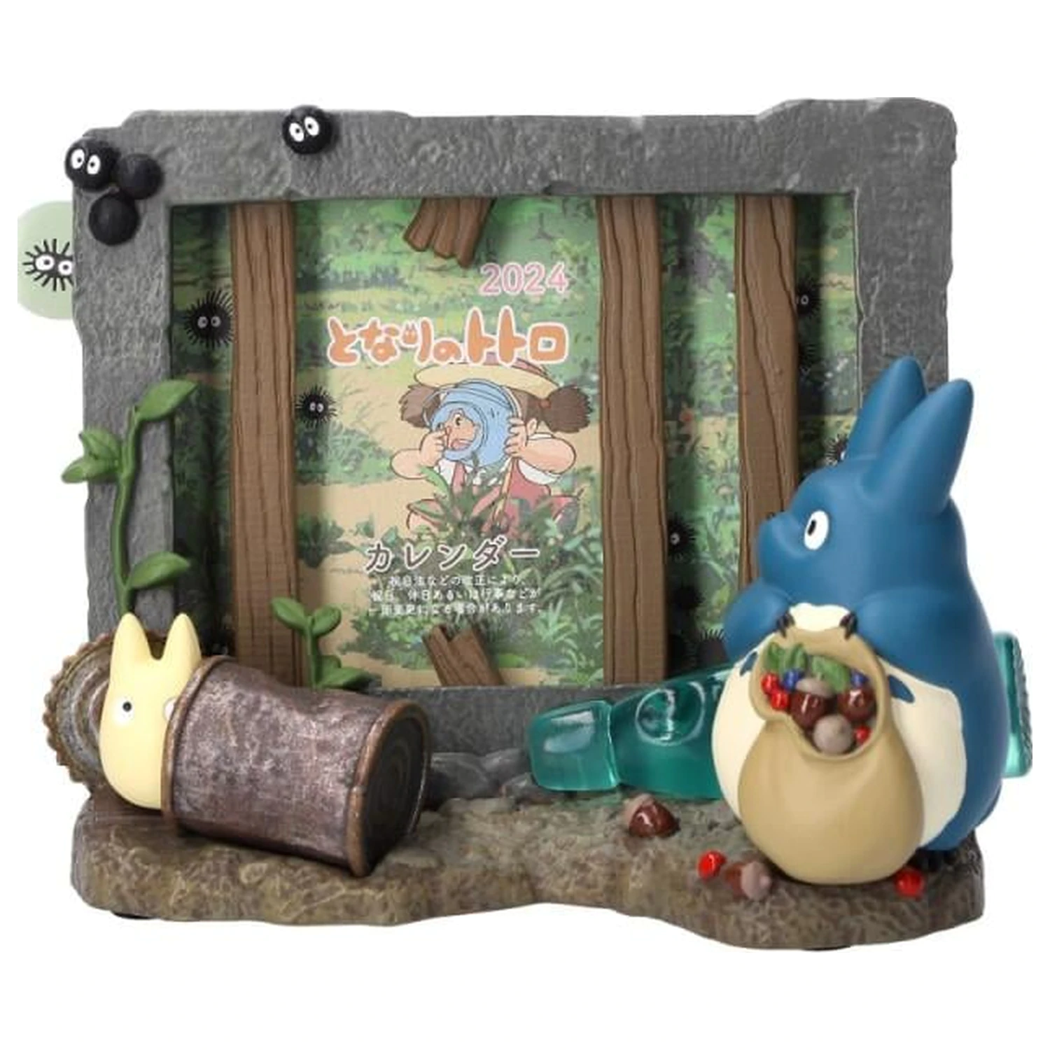 My Neighbor Totoro Totoro & Kusakabe House Diorama Frame poza produsului