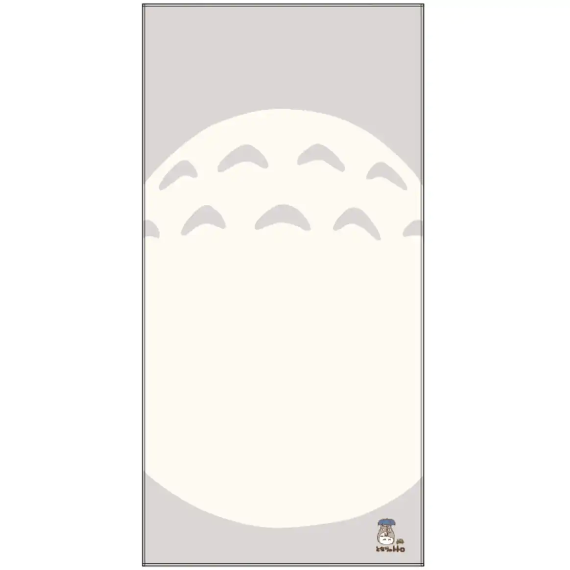 Prosop de baie mare My Neighbor Totoro Burta lui Totoro 60 x 120 cm poza produsului