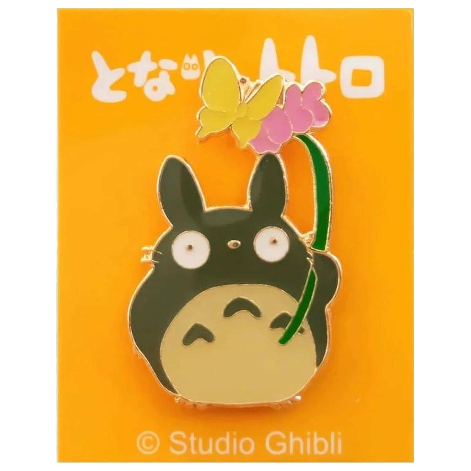 My Neighbor Totoro Pin Totoro cu floare poza produsului