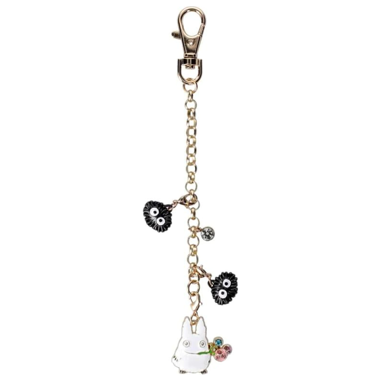 My Neighbor Totoro White Totoro & Fruits Chainette brelocuri tip charms poza produsului