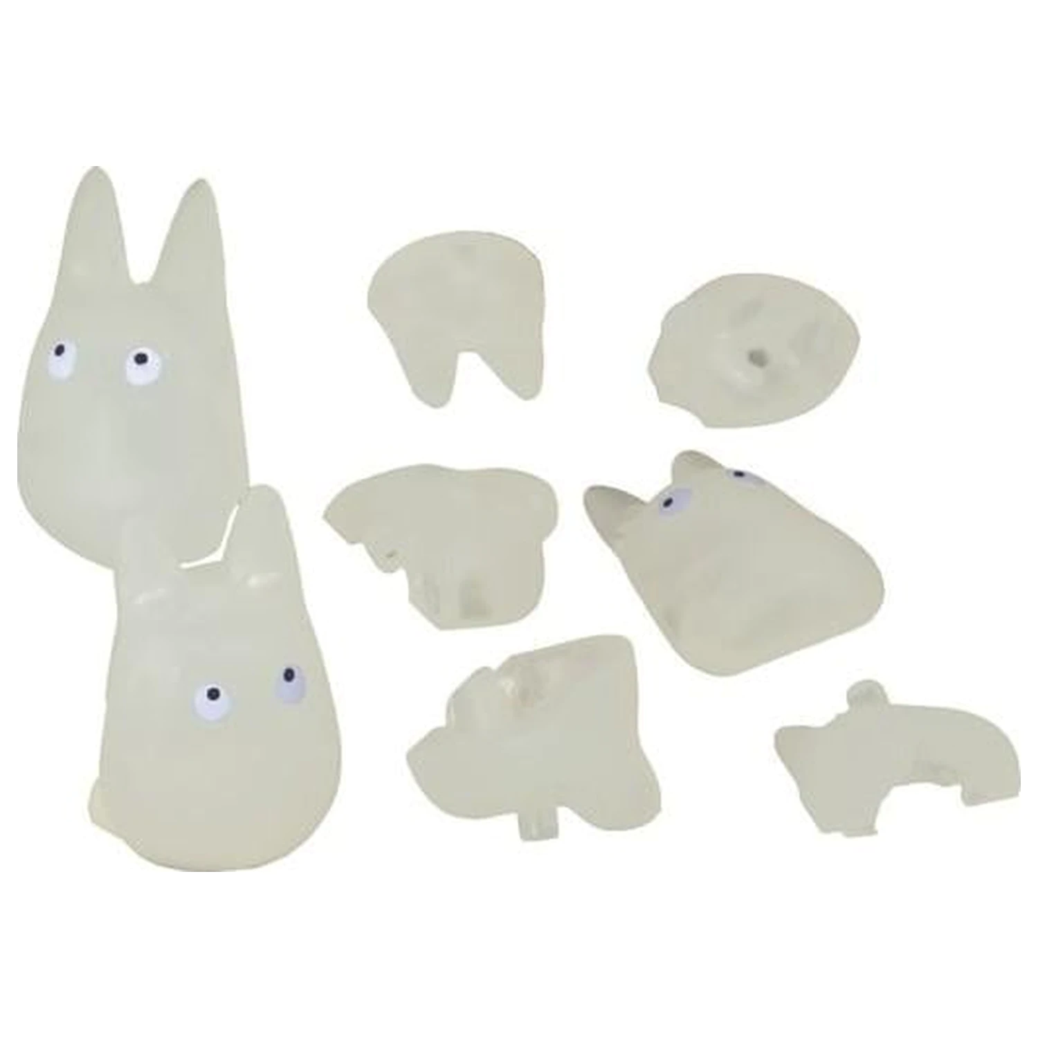My Neighbor Totoro White Totoro Figurina Kumukumu 4.5 cm poza produsului