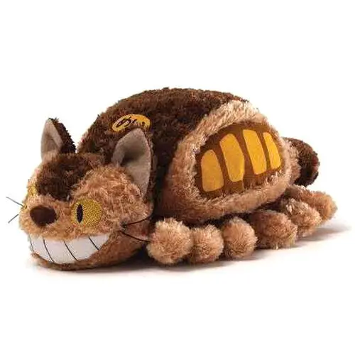 Figurină de pluș Studio Ghibli Little Fluffy Cat Bus 20 cm poza produsului