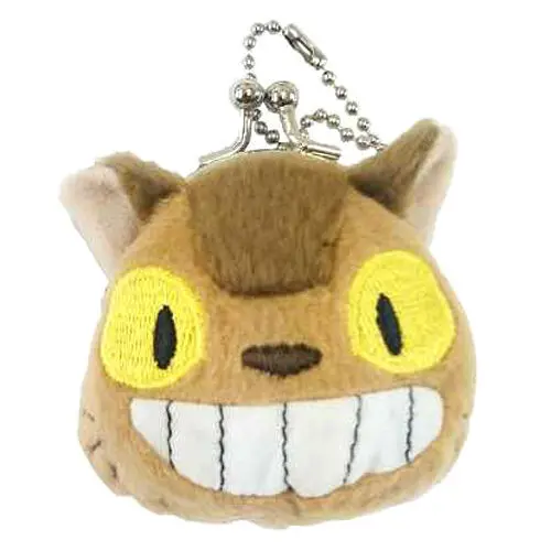 My Neighbor Totoro Mini Plush Portofel Monede Catbus 8 cm poza produsului