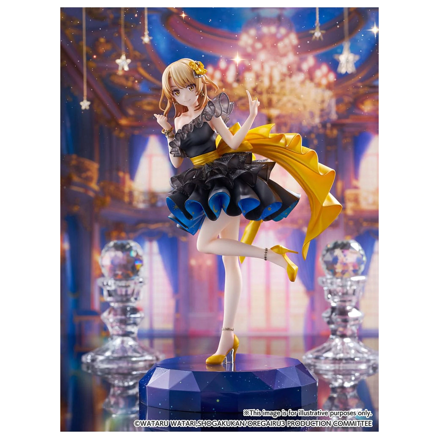 My Youth Romantic Comedy Is Wrong As I Expected. Final SHIBUYA SCRAMBLE FIGURE Statuie din PVC 1/7 Iroha Isshiki Starry Dress Ver. 24 cm poza produsului