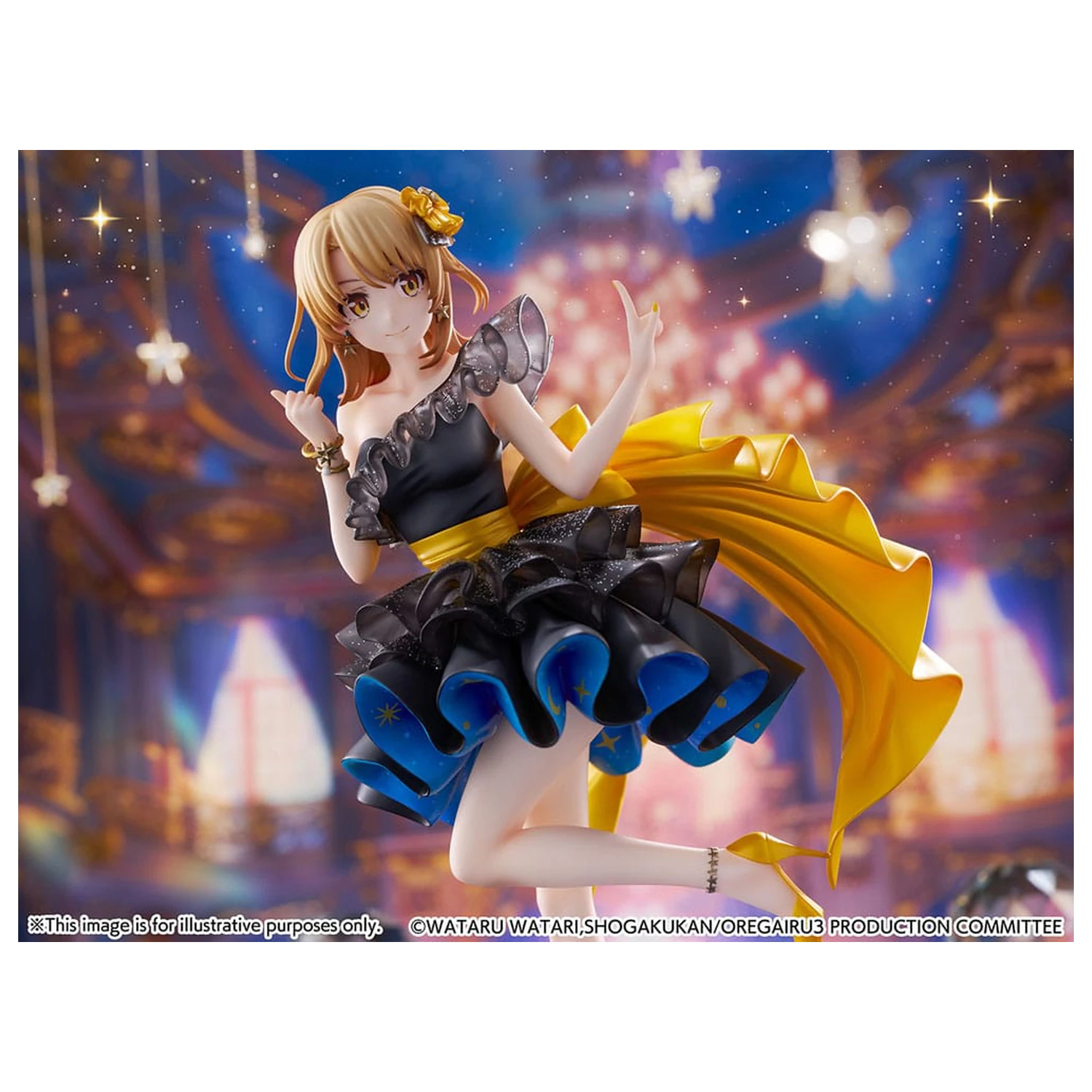 My Youth Romantic Comedy Is Wrong As I Expected. Final SHIBUYA SCRAMBLE FIGURE Statuie din PVC 1/7 Iroha Isshiki Starry Dress Ver. 24 cm poza produsului