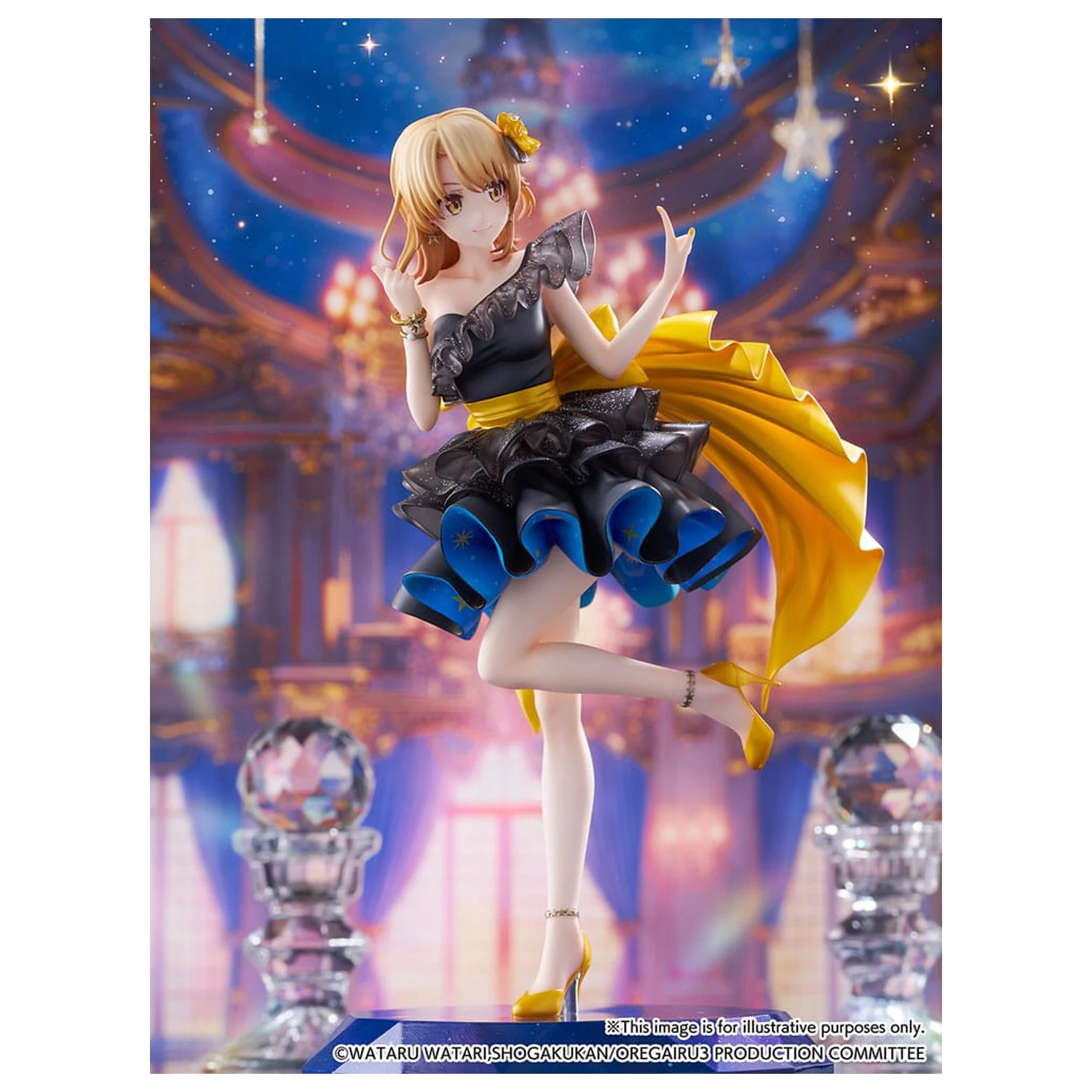 My Youth Romantic Comedy Is Wrong As I Expected. Final SHIBUYA SCRAMBLE FIGURE Statuie din PVC 1/7 Iroha Isshiki Starry Dress Ver. 24 cm poza produsului
