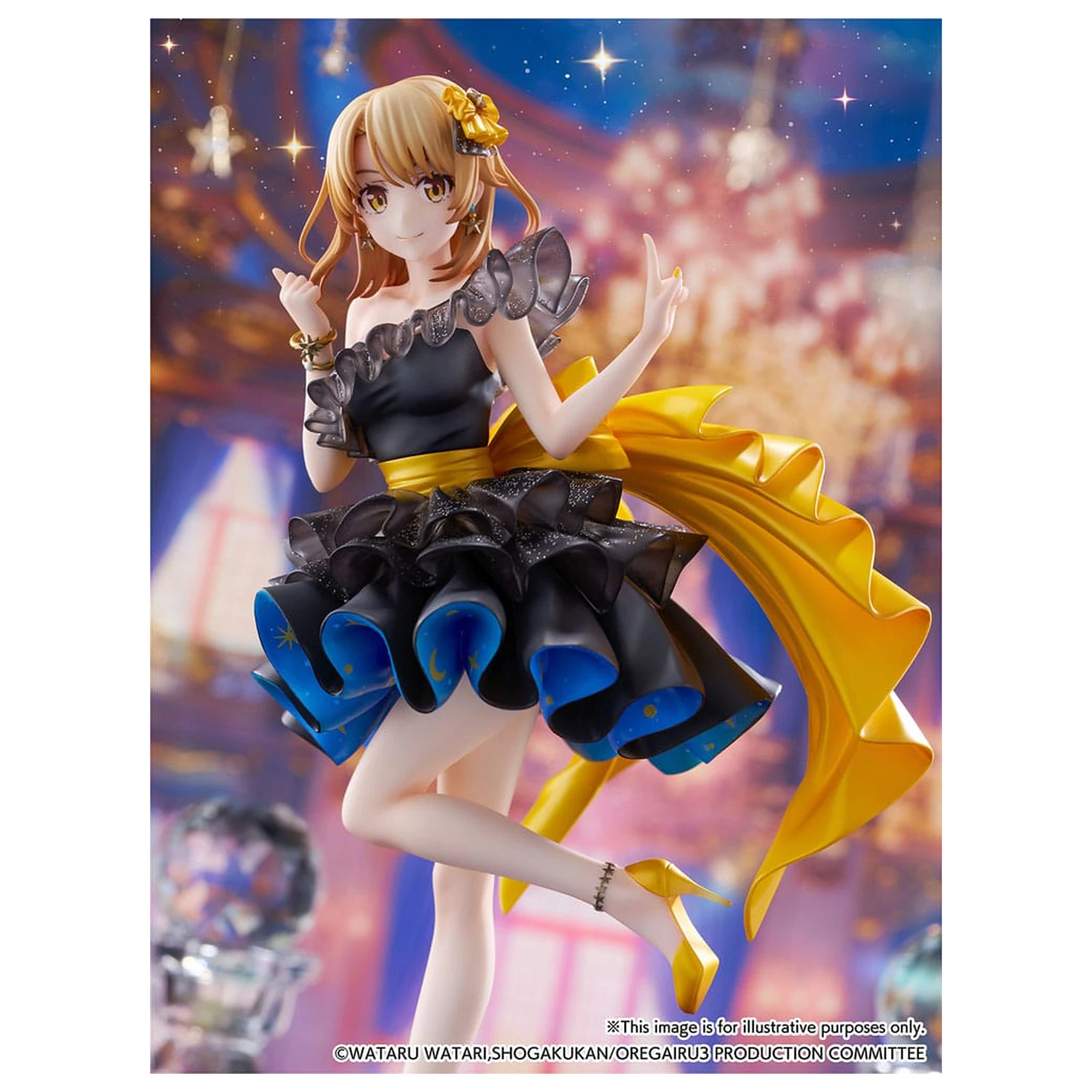 My Youth Romantic Comedy Is Wrong As I Expected. Final SHIBUYA SCRAMBLE FIGURE Statuie din PVC 1/7 Iroha Isshiki Starry Dress Ver. 24 cm poza produsului