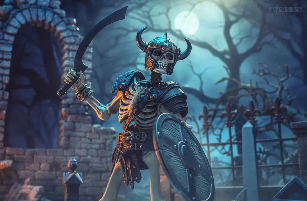 Mythic Legions: All Stars 6 figurina de actiune Skeleton Raider 15 cm poza produsului