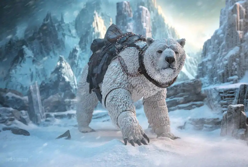 Mythic Legions Horror of Einsamall Figurina Isbjorn Polar Bear Mount poza produsului