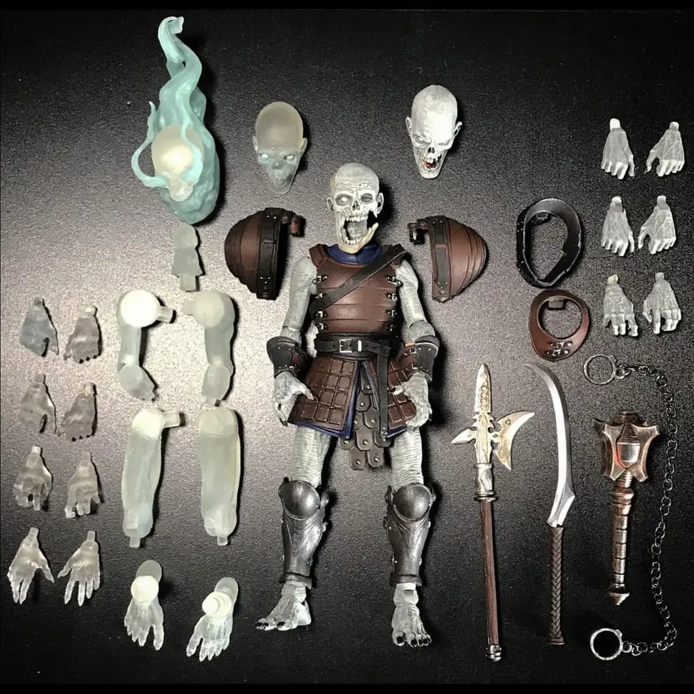 Mythic Legions: Necronominus Figurina de acțiune Set de construcție Nemuritor (Deluxe) 15 cm poza produsului