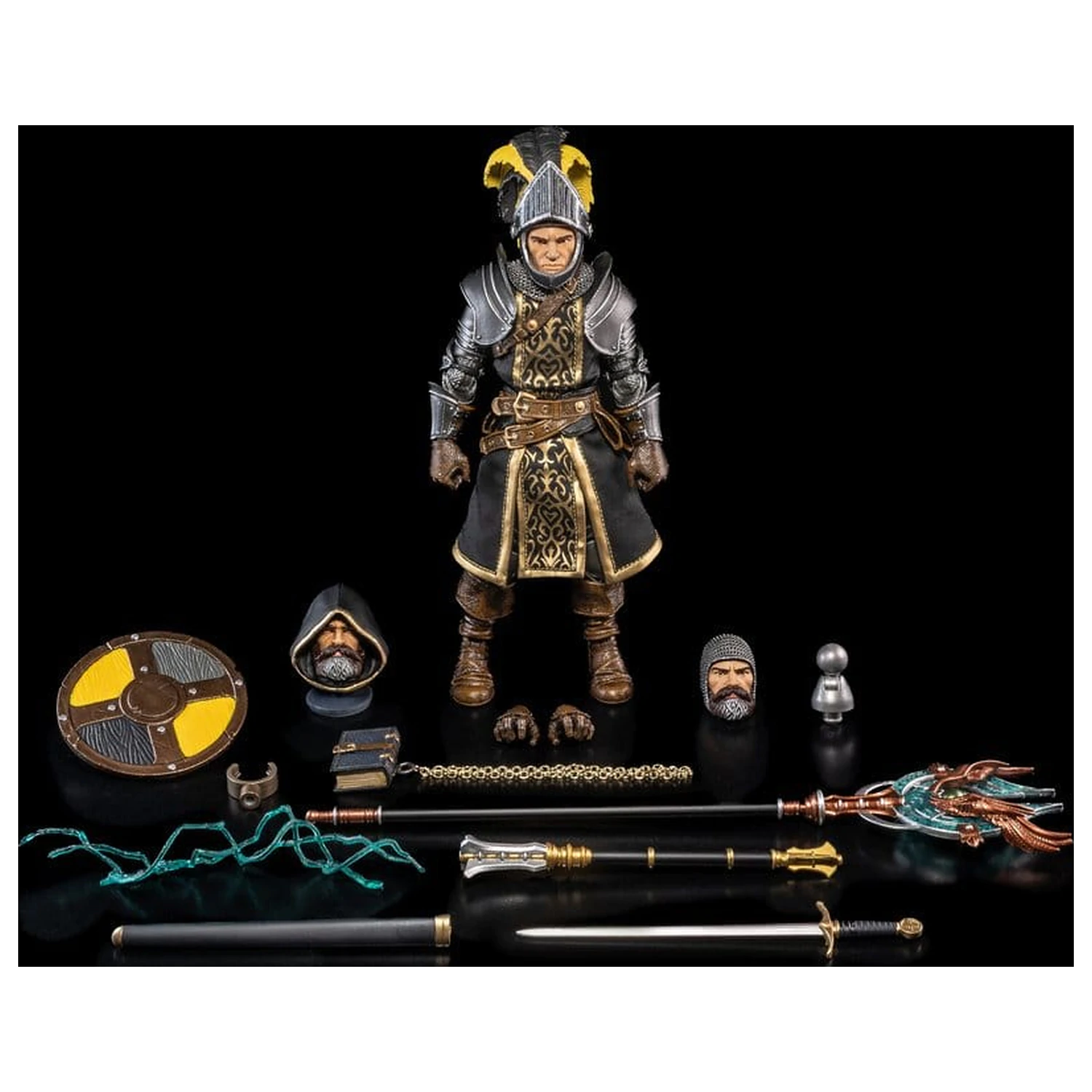 Mythic Legions Figurina de acțiune Paladin/Cleric Heroic Deluxe 18 cm poza produsului