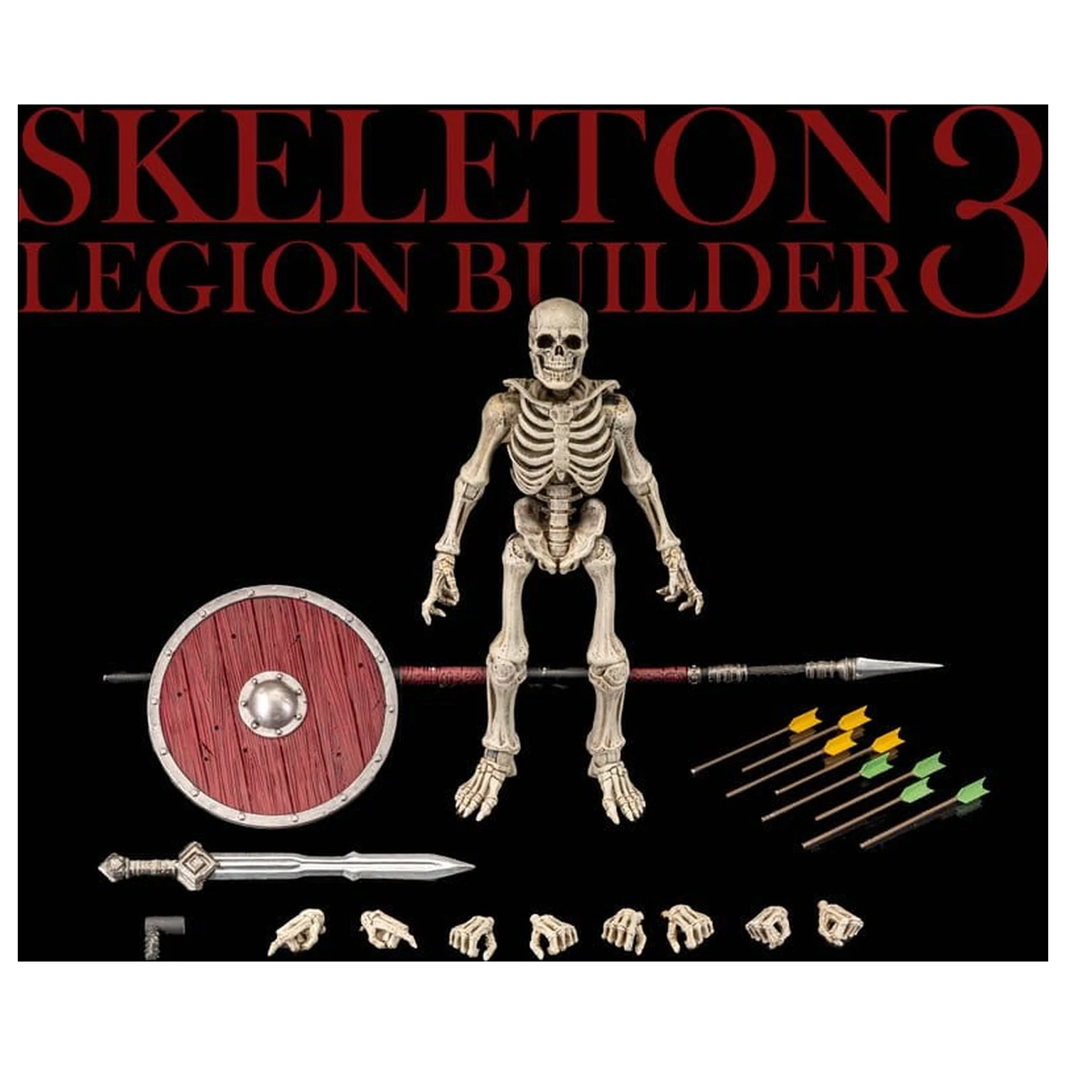 Mythic Legions: Reinforcement 3 Action Figure Skeleton Legion Builder 3 poza produsului