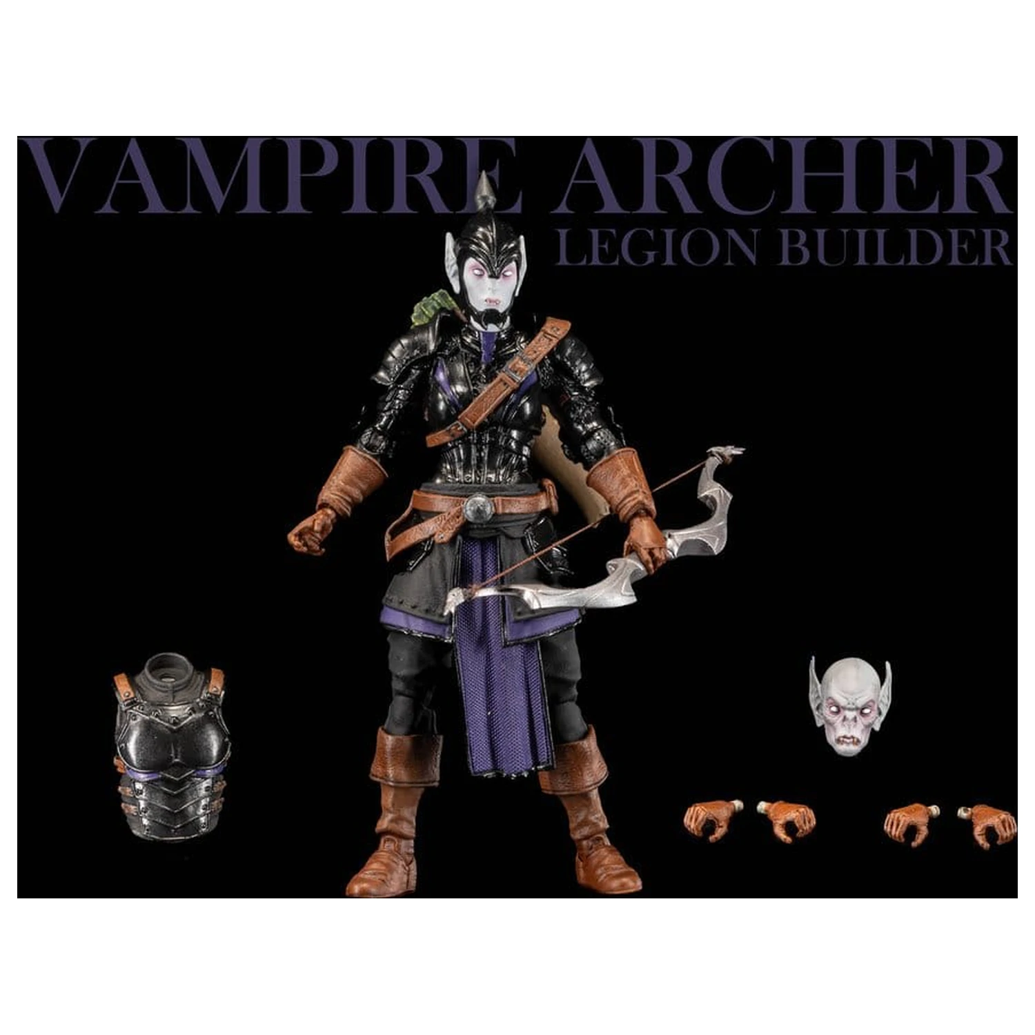 Mythic Legions: Reinforcement 3 figurina articulata Vampire Archer Legion Builder poza produsului