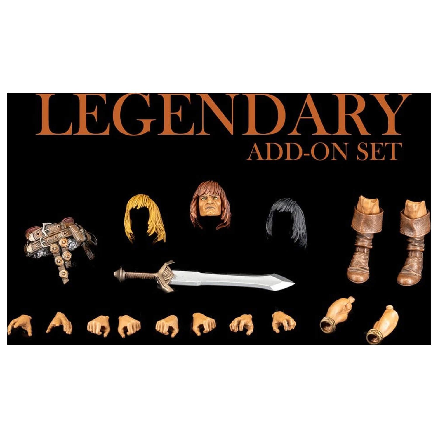 Mythic Legions: Reinforcement 3 Accesoriu pentru Figurina de Actiune Set Aditional Legendar poza produsului