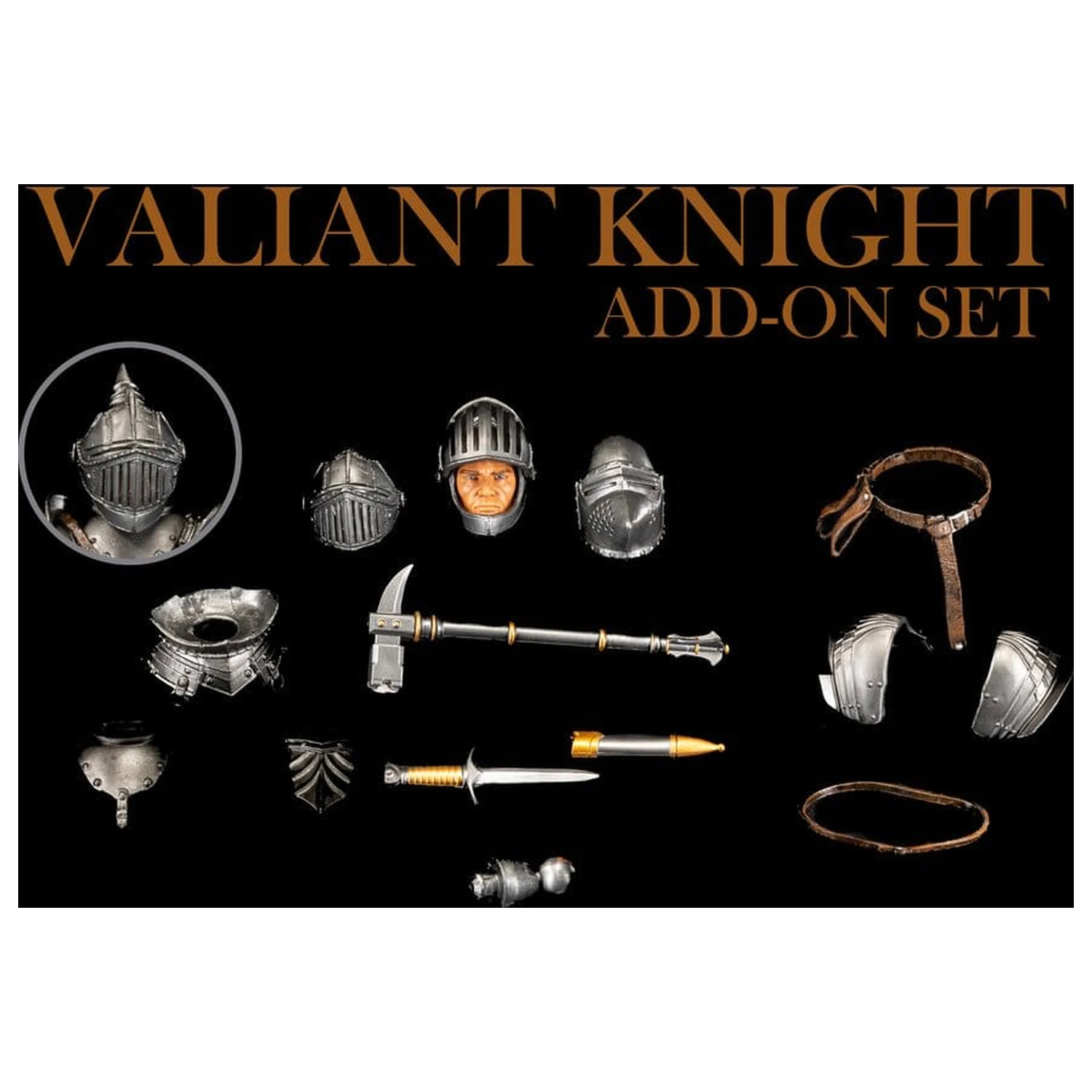 Mythic Legions: Reinforcement 3 Accesoriu Figurina de Actiune Set Aditional Valiant Knight poza produsului