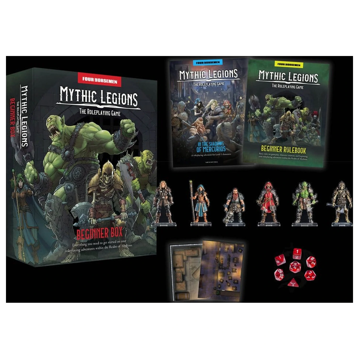 Mythic Legions Roleplaying Game Beginner Box Versiunea Engleza poza produsului