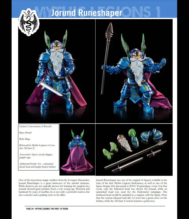 Mythic Legions: The First 10 Year Book Coperta cartonată poza produsului