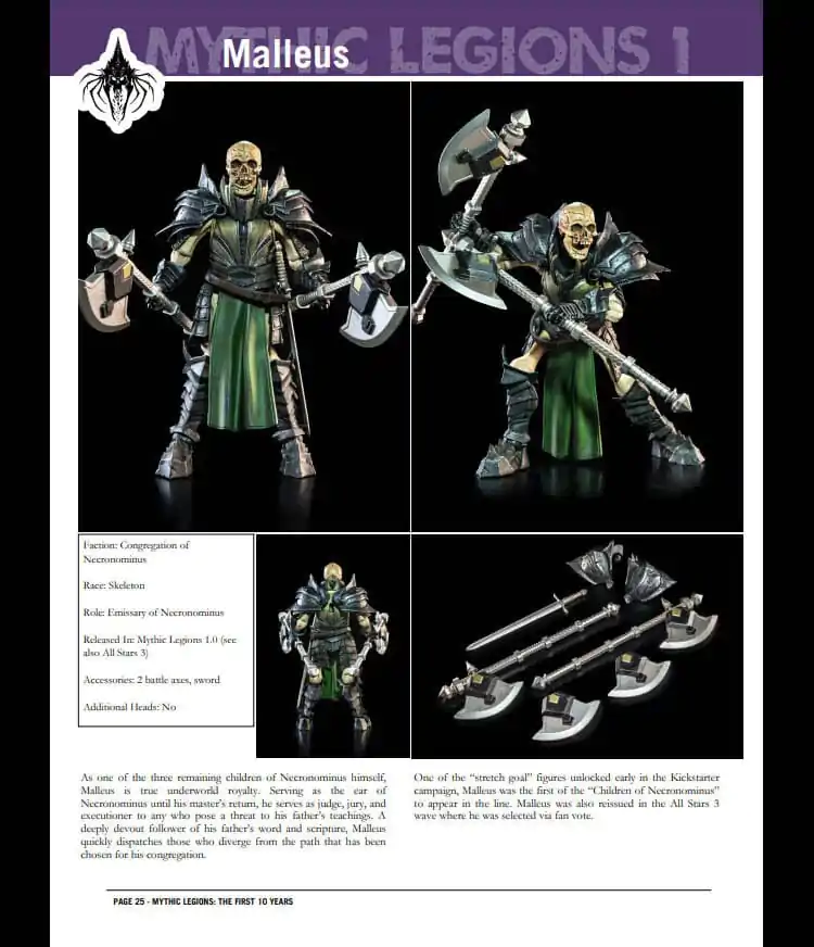 Mythic Legions: The First 10 Year Book Coperta cartonată poza produsului