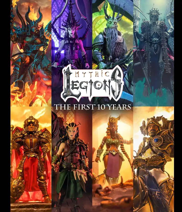 Mythic Legions: The First 10 Year Book Coperta cartonată poza produsului