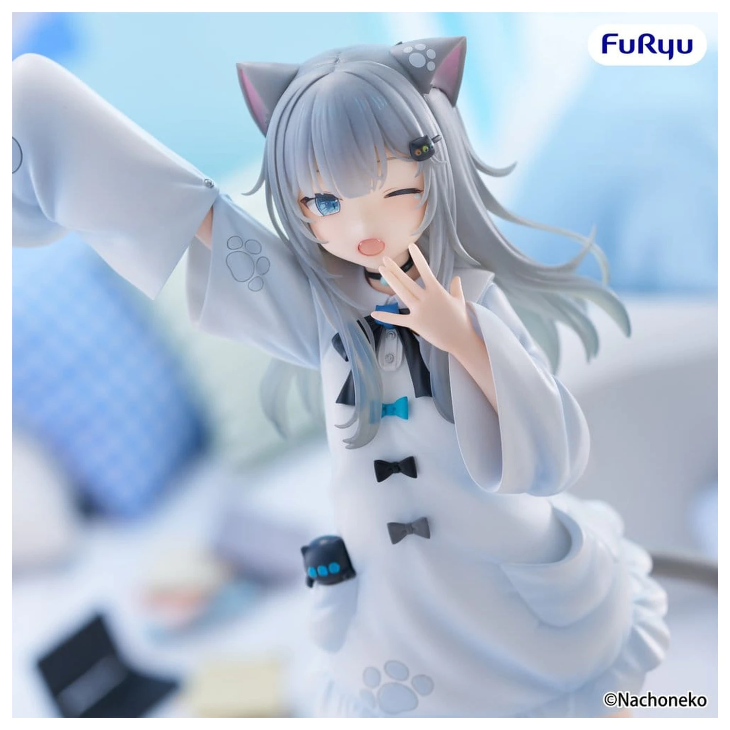 Statuie PVC Nachoneko Trio-Try-iT Nachoneko 21 cm poza produsului