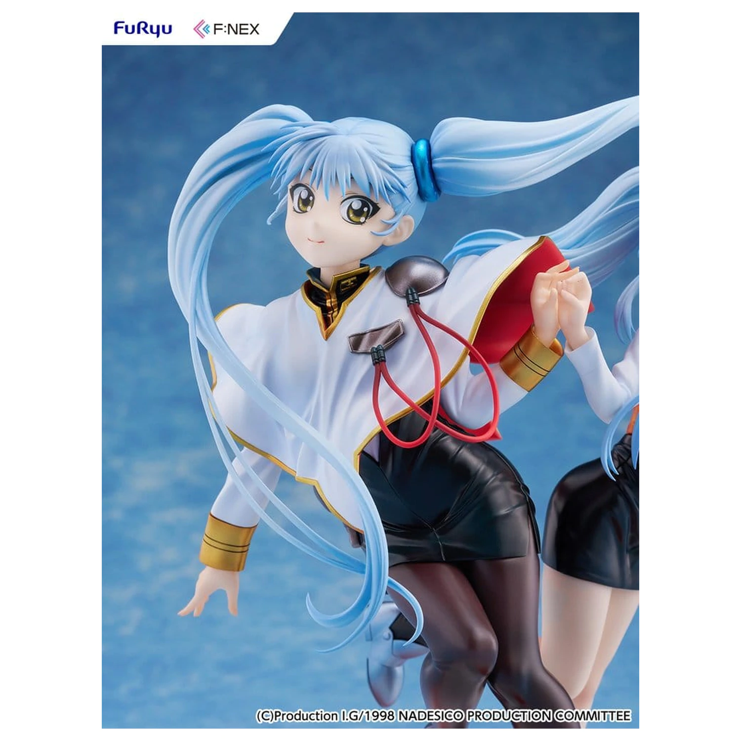 Nadesico the movie The prince of darkness figurina din PVC 1/7 Ruri Hoshino double ruriruri Ver. 22 cm poza produsului