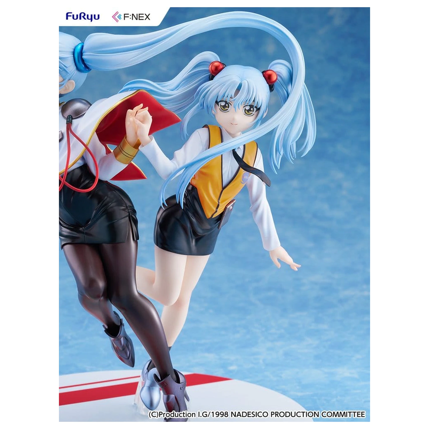 Nadesico the movie The prince of darkness figurina din PVC 1/7 Ruri Hoshino double ruriruri Ver. 22 cm poza produsului