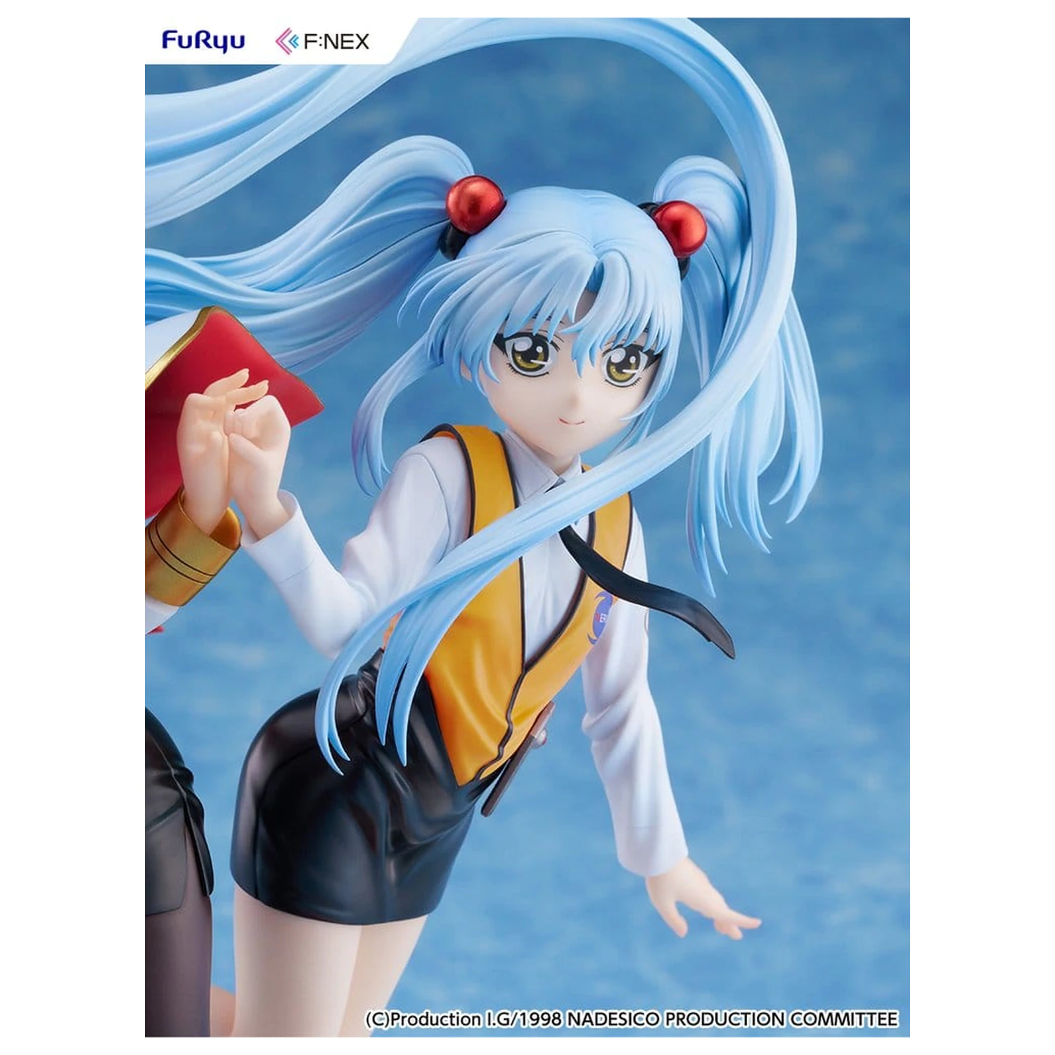 Nadesico the movie The prince of darkness figurina din PVC 1/7 Ruri Hoshino double ruriruri Ver. 22 cm poza produsului