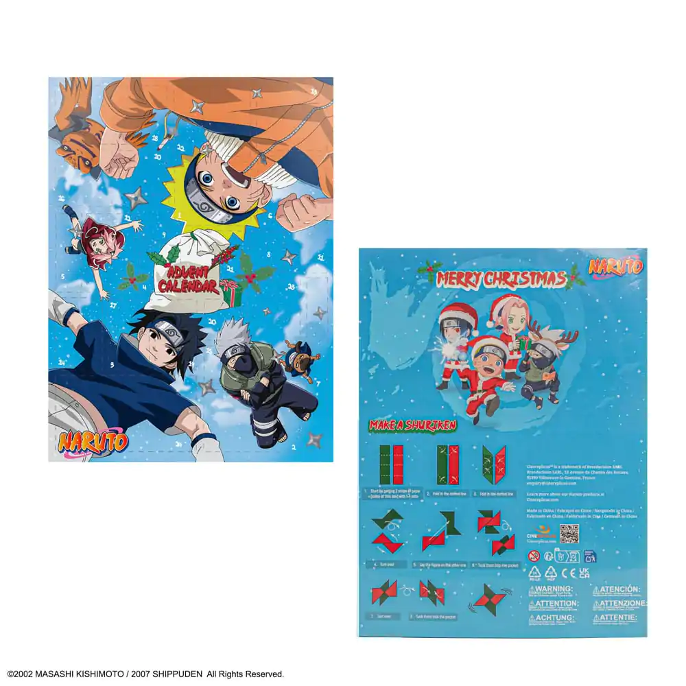 Calendar Advent Naruto 2025 poza produsului