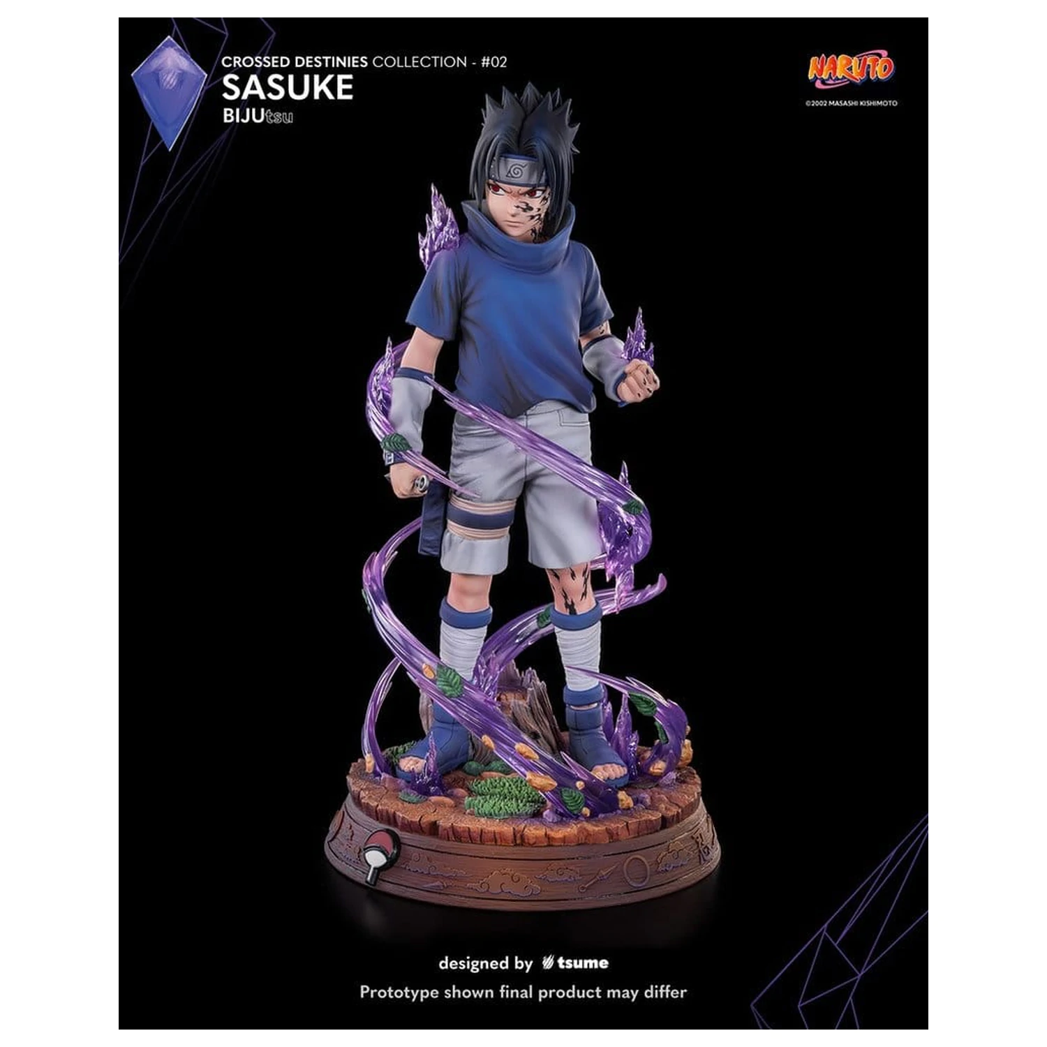 Naruto figurina Bijutsu Sasuke poza produsului