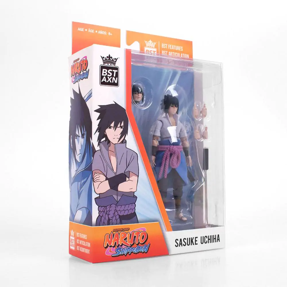 Figurină de acțiune Naruto BST AXN Sasuke Uchiha 13 cm poza produsului