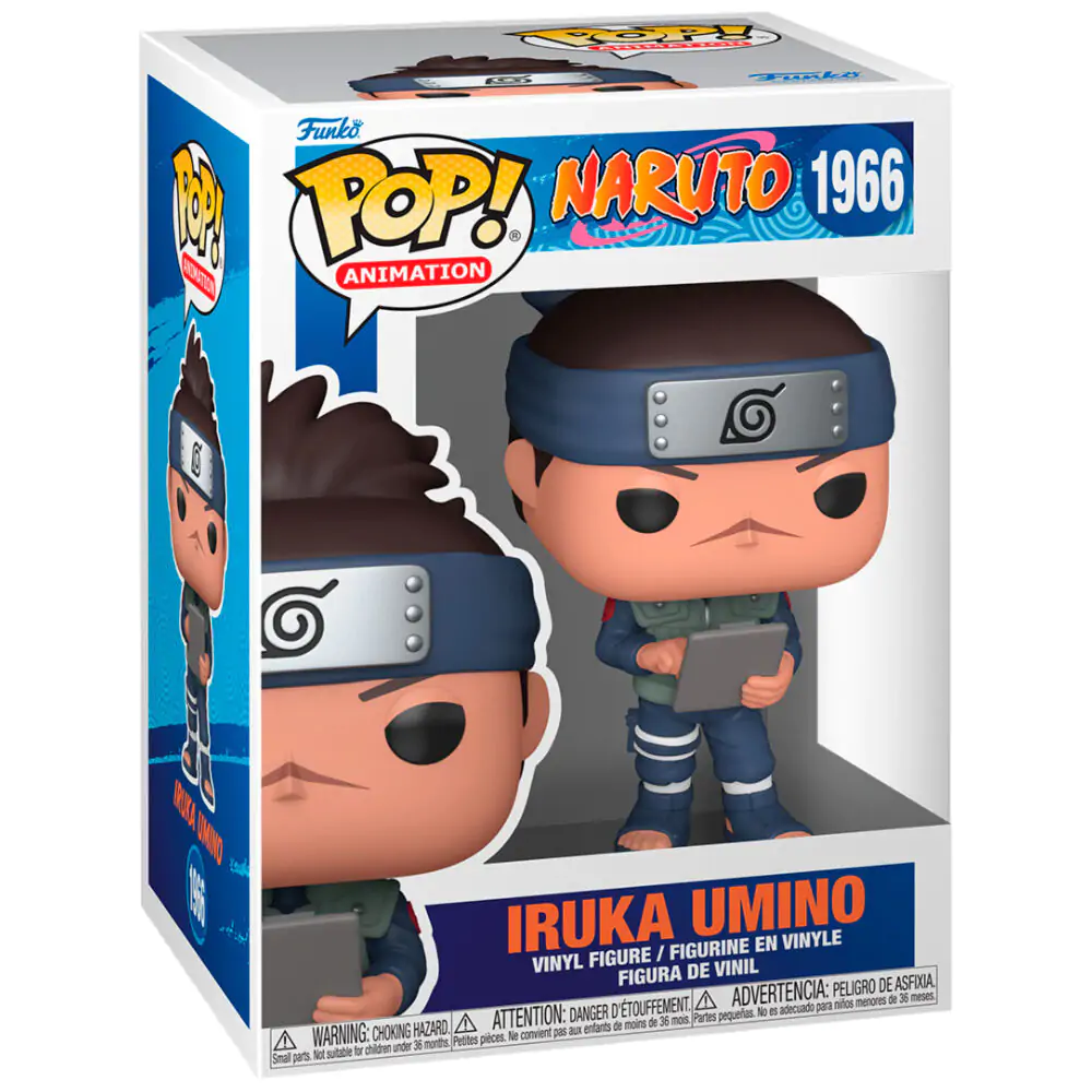 Naruto Classic Pop! Animation Figurina de vinil Iruka Umino 9 cm poza produsului