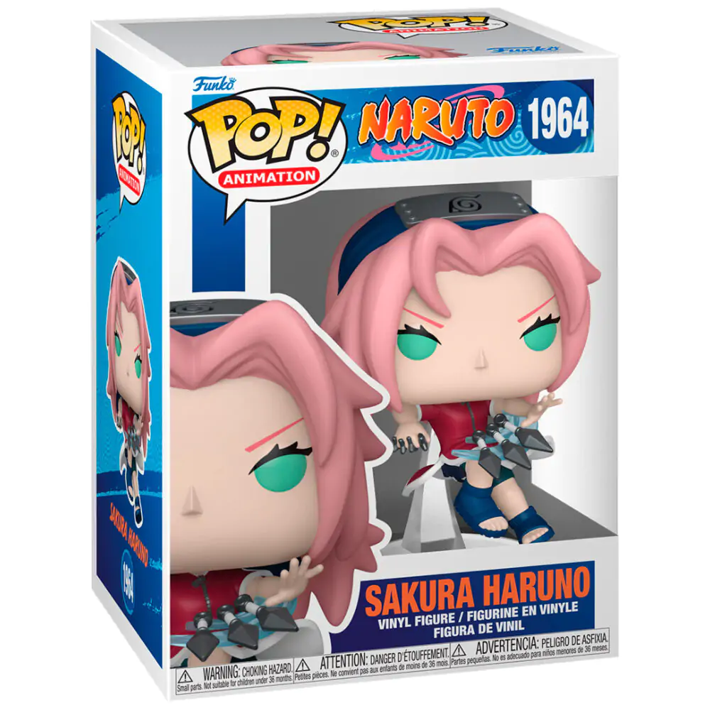 Naruto Classic Pop! Animation Figurina Vinil Sakura 9 cm poza produsului