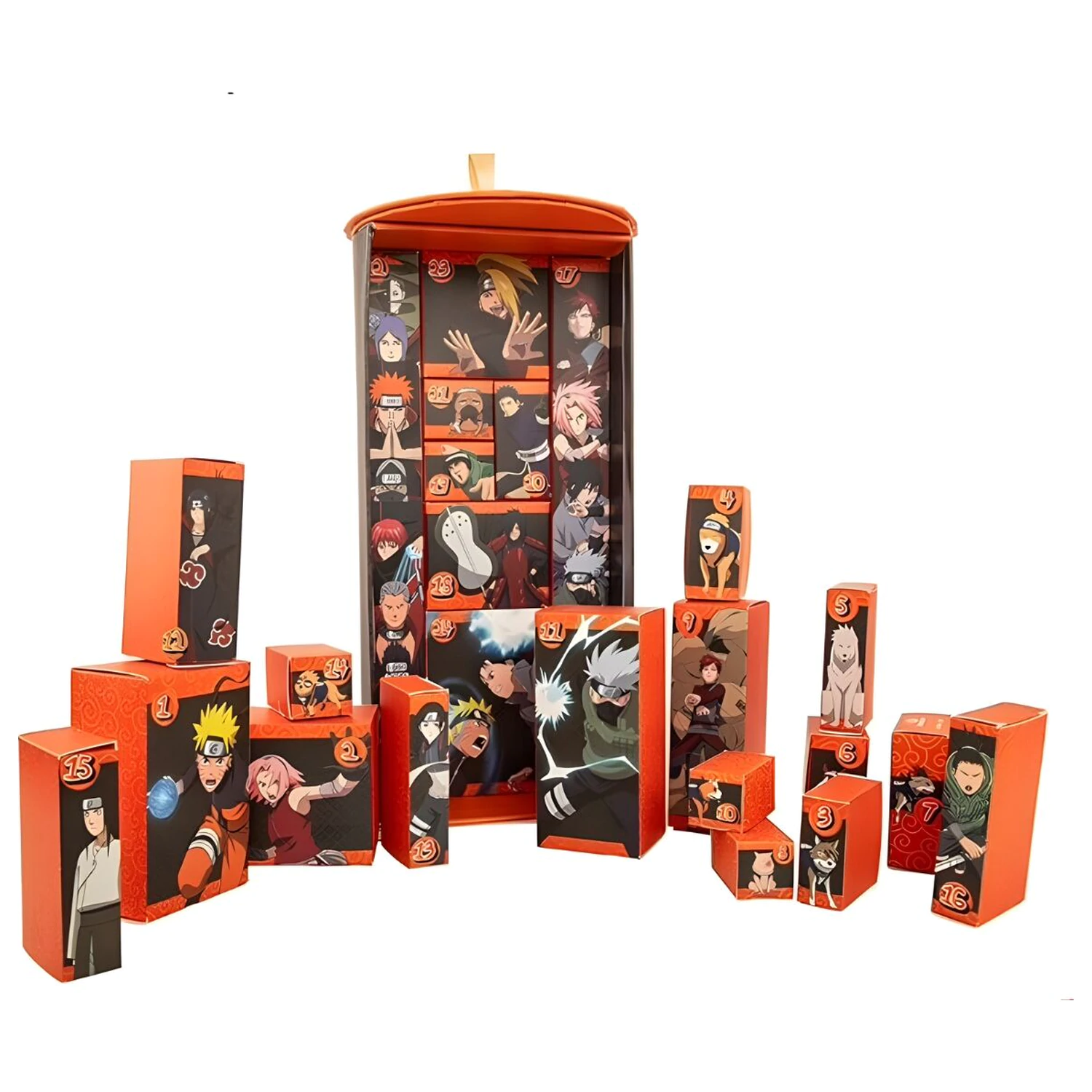Naruto deluxe calendar de advent poza produsului
