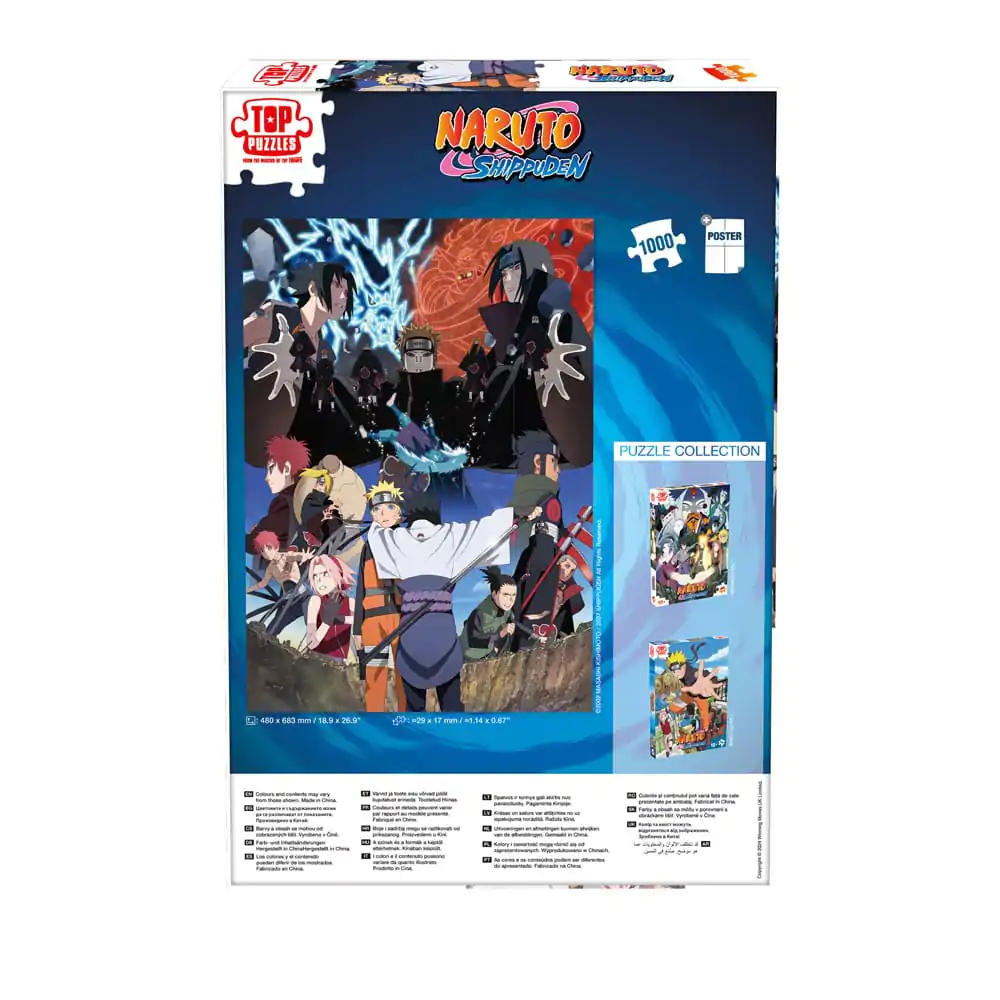 Naruto Jigsaw Puzzle Fate Encounter (1000 piese) poza produsului
