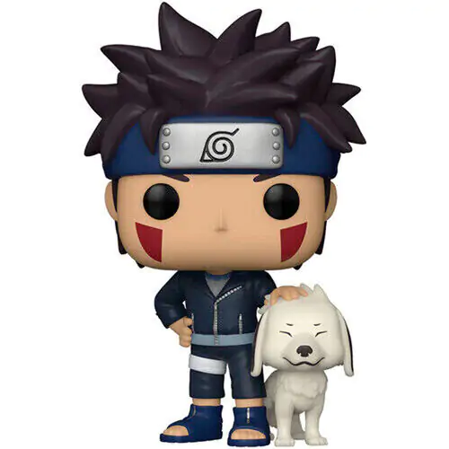 Naruto POP! Animation Figurina din vinil Kiba cu Akamaru 9 cm poza produsului