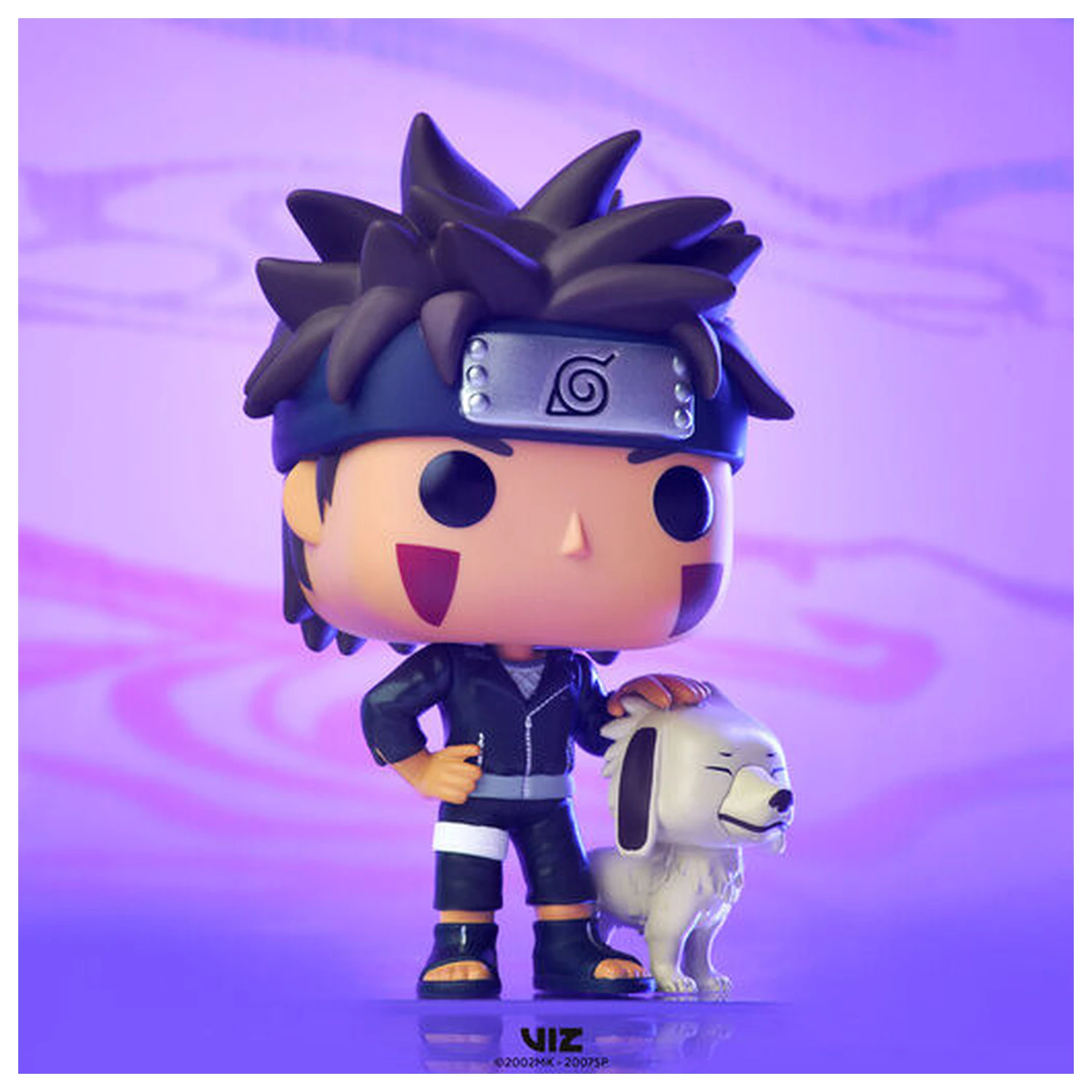 Naruto POP! Animation Figurina din vinil Kiba cu Akamaru 9 cm poza produsului