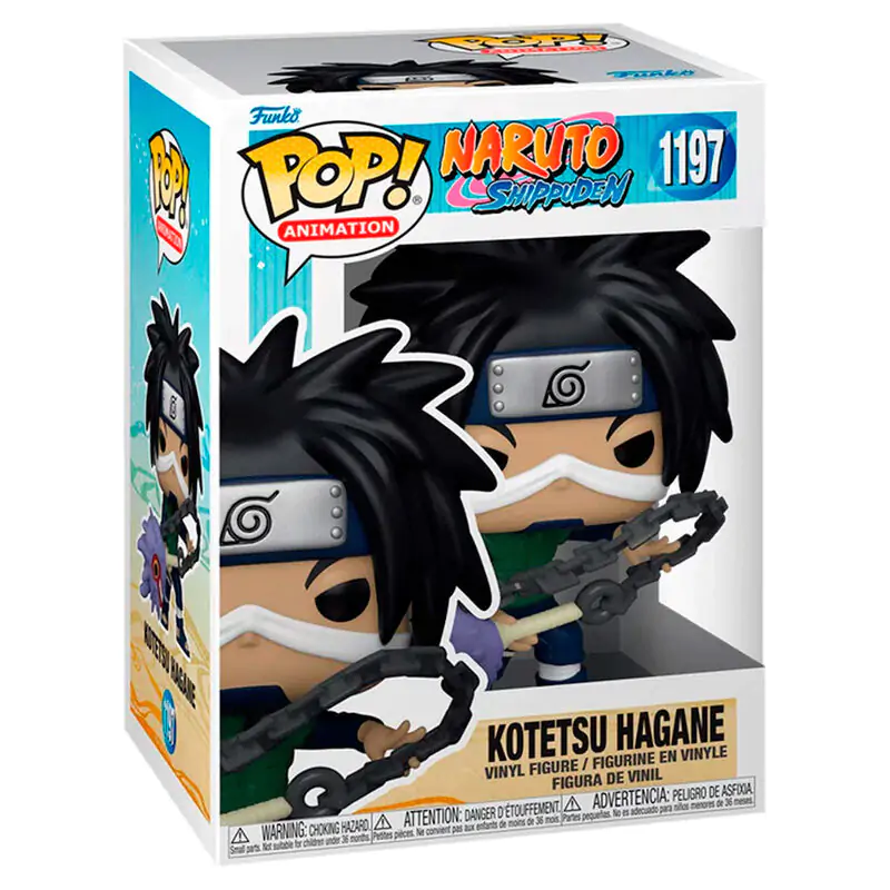 Naruto POP! Animation Figurina Vinyl Kotetsu Hagane cu Armă 9 cm poza produsului