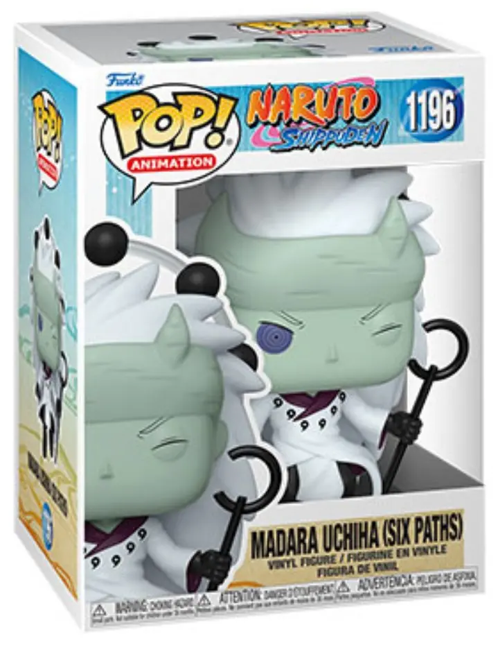 Naruto Pop! Animation Figurina Vinil Sage Madara Uchiha 9 cm poza produsului