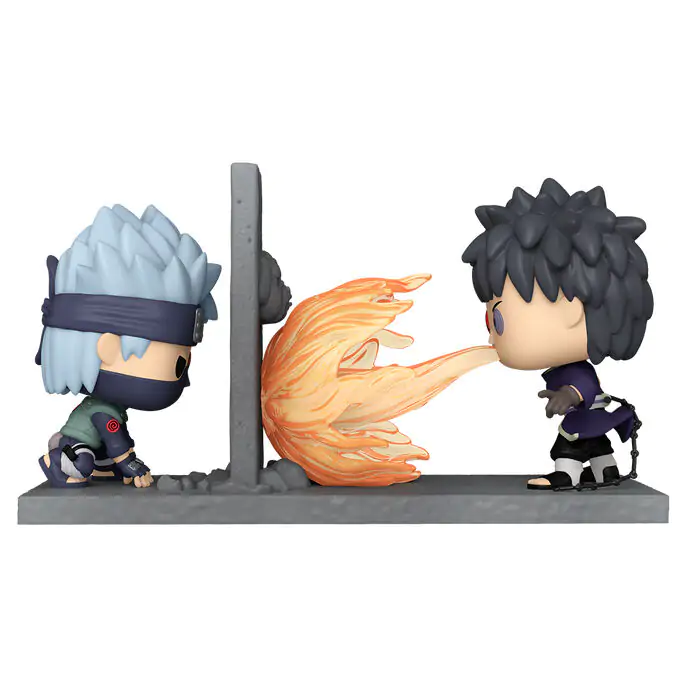 Naruto Funko POP! Moment Figurine Vinyl Kakashi Vs Obito 9 cm poza produsului