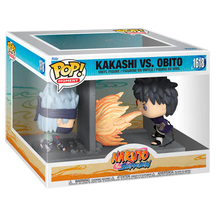 Naruto Funko POP! Moment Figurine Vinyl Kakashi Vs Obito 9 cm poza produsului