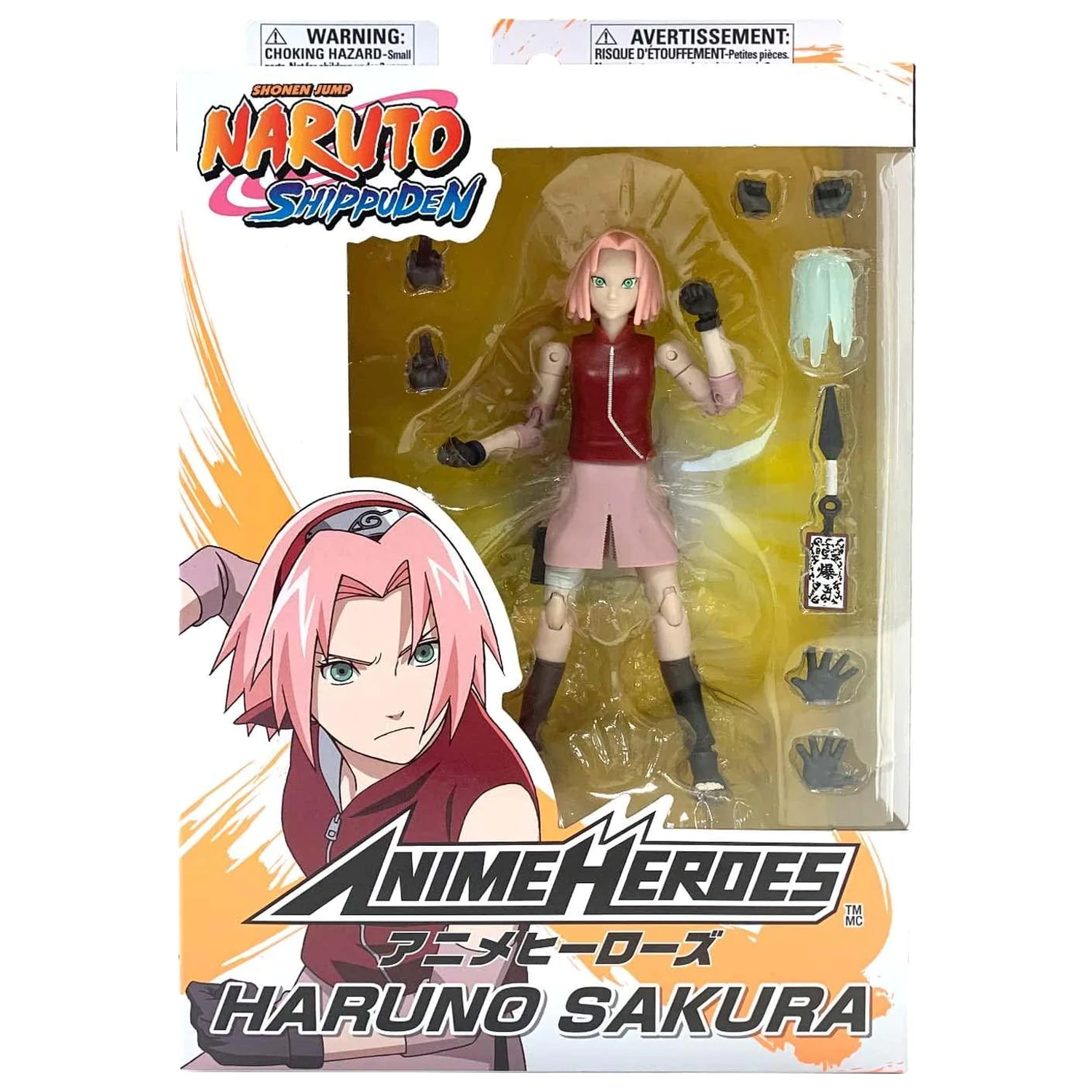 NARUTO Haruno Sakura Figura Anime Heroes 17cm poza produsului