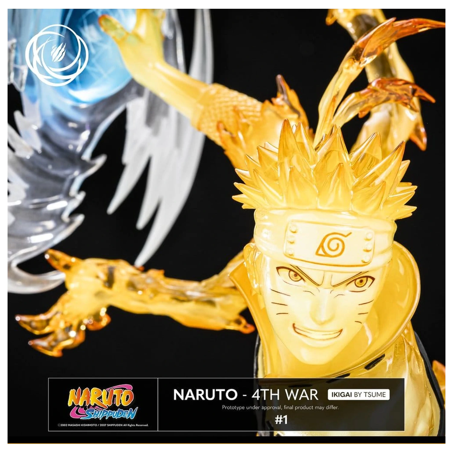 Figurina Naruto IKIGAI 1/6 Naruto Fourth Great Ninja War poza produsului