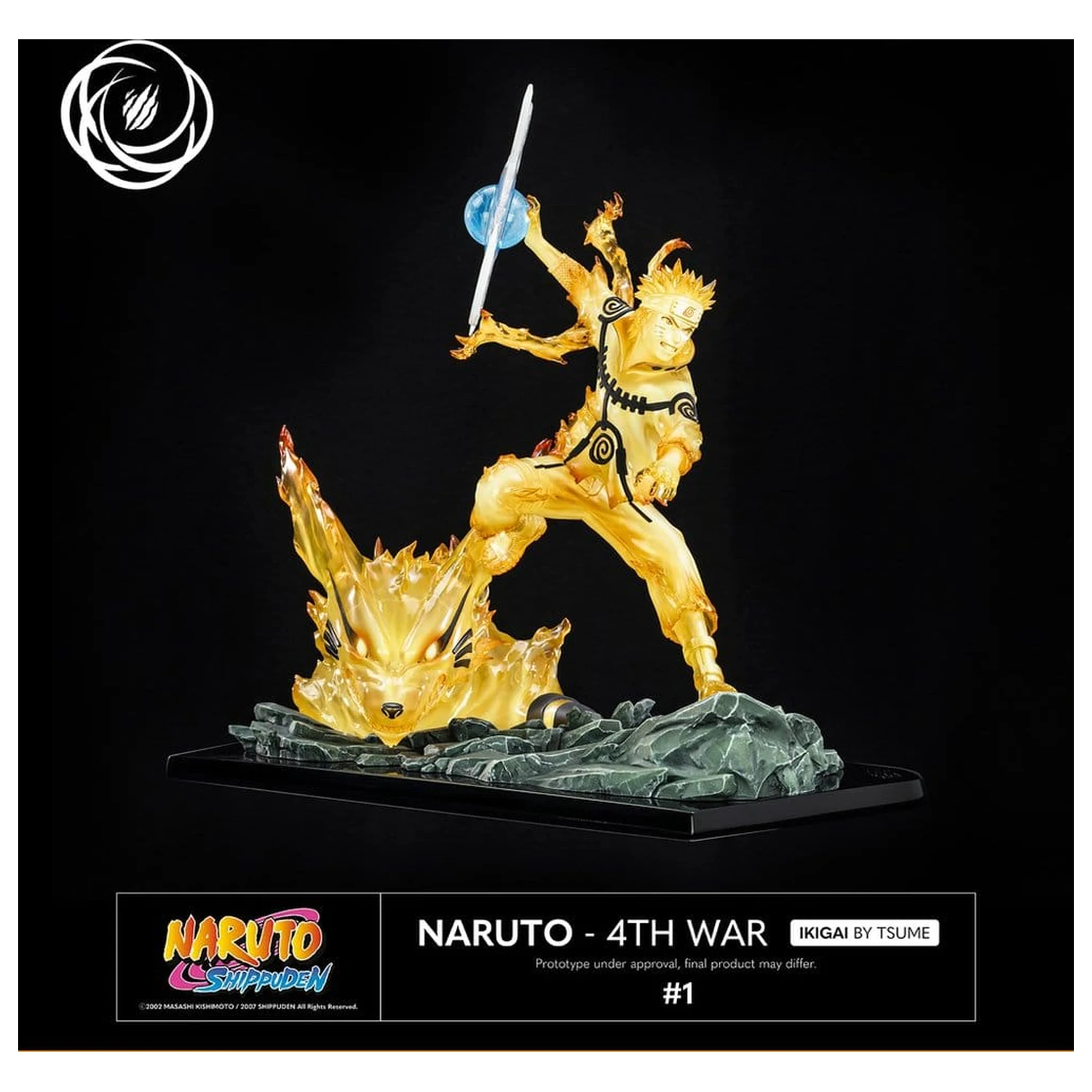 Figurina Naruto IKIGAI 1/6 Naruto Fourth Great Ninja War poza produsului