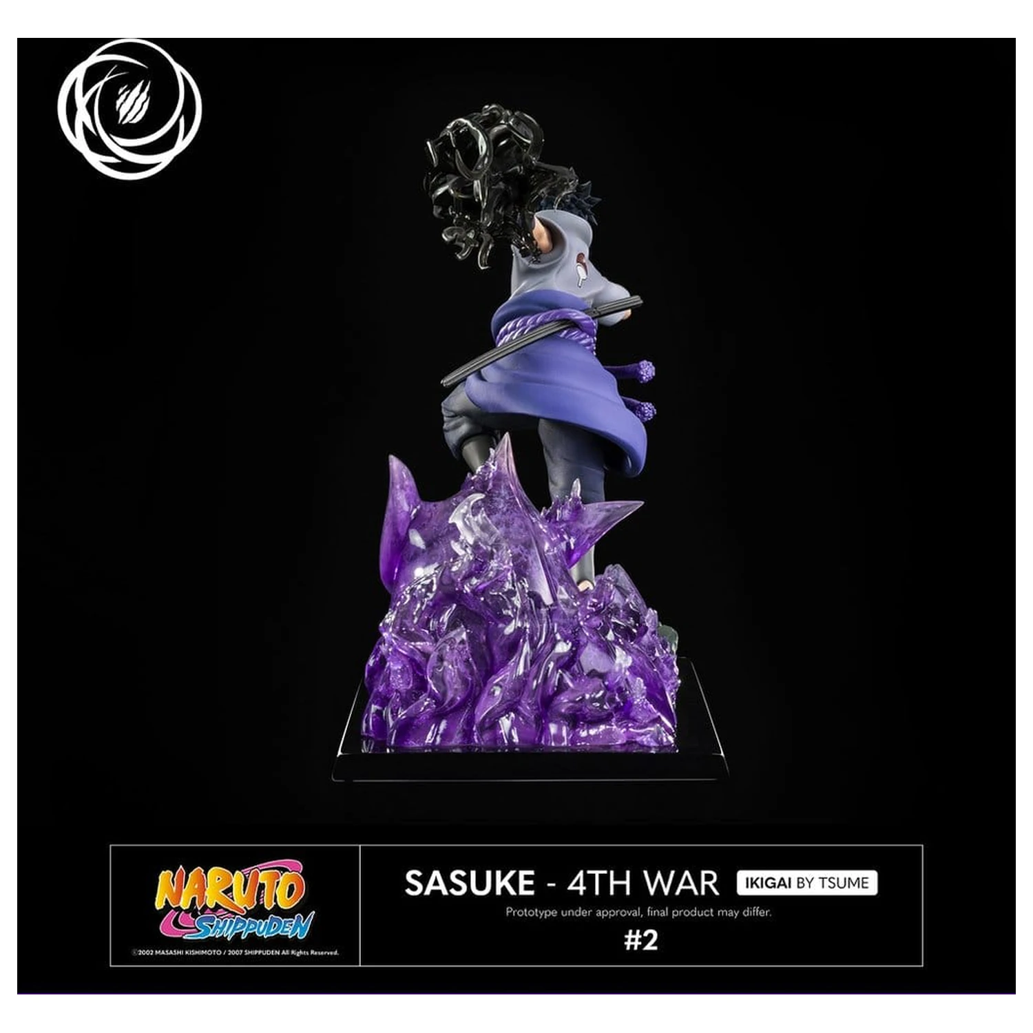 Naruto IKIGAI Figurina 1/6 Sasuke Fourth Great Ninja War poza produsului