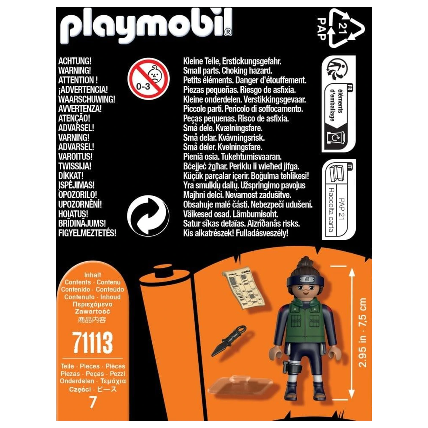 Naruto Iruka Playmobil poza produsului
