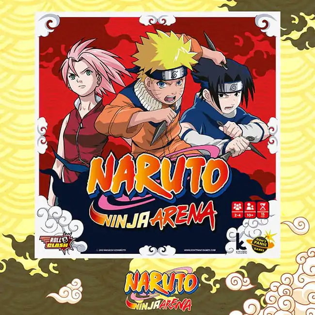 Naruto Dice Game Ninja Arena Joc de zaruri poza produsului