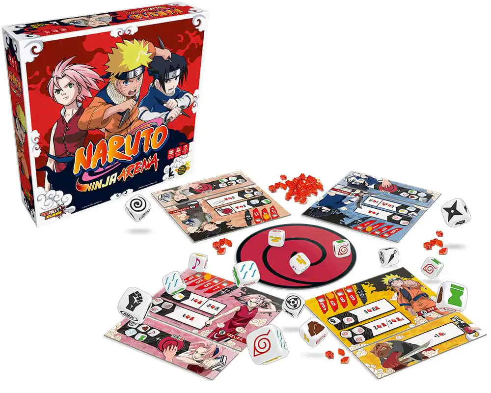 Naruto Dice Game Ninja Arena Joc de zaruri poza produsului