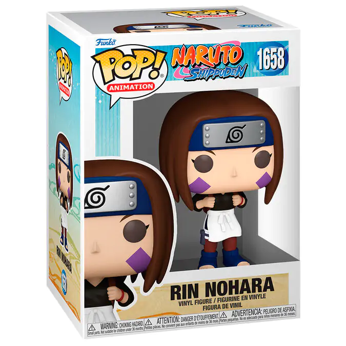 Naruto Pop! Animation figurină din vinil Rin Nohara 9 cm poza produsului