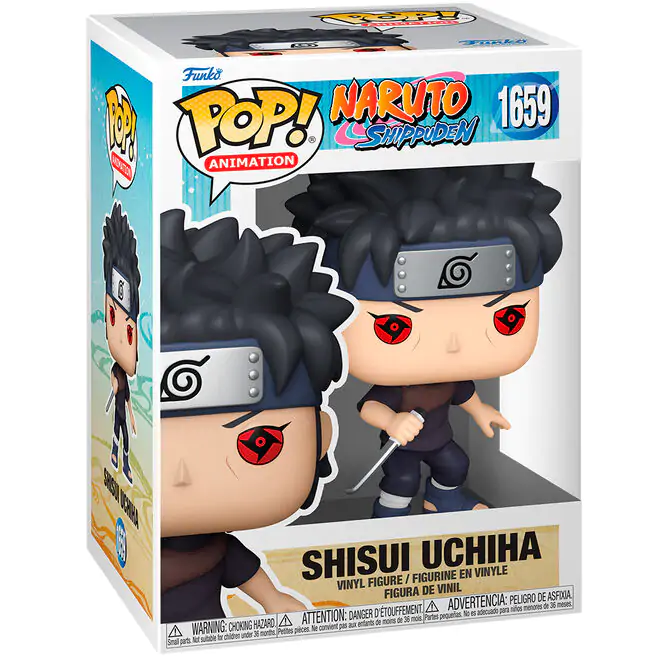 Naruto Pop! Animation Figurina Vinil Shisui Uchiha 9 cm poza produsului